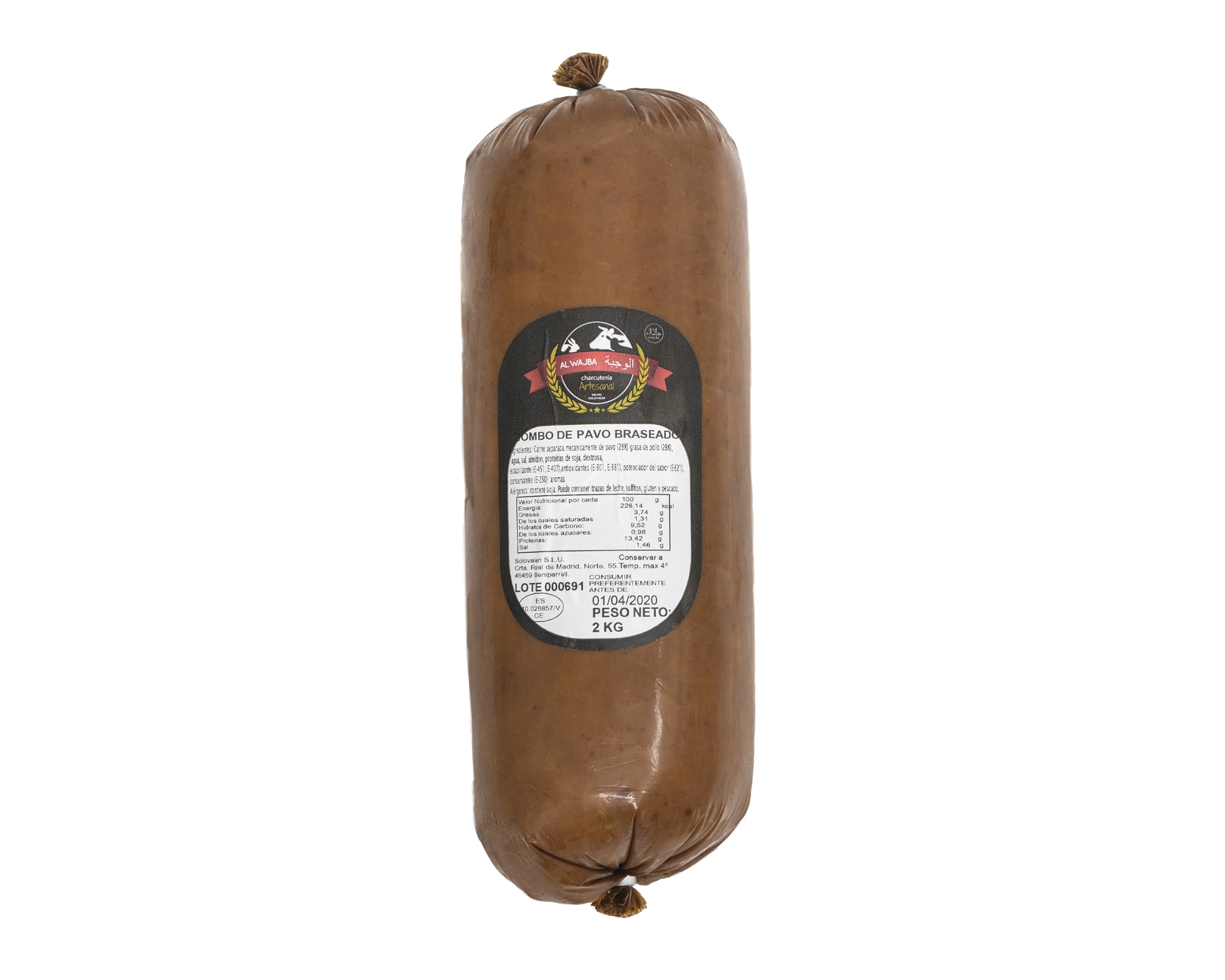 Jumbo Pavo Braseado